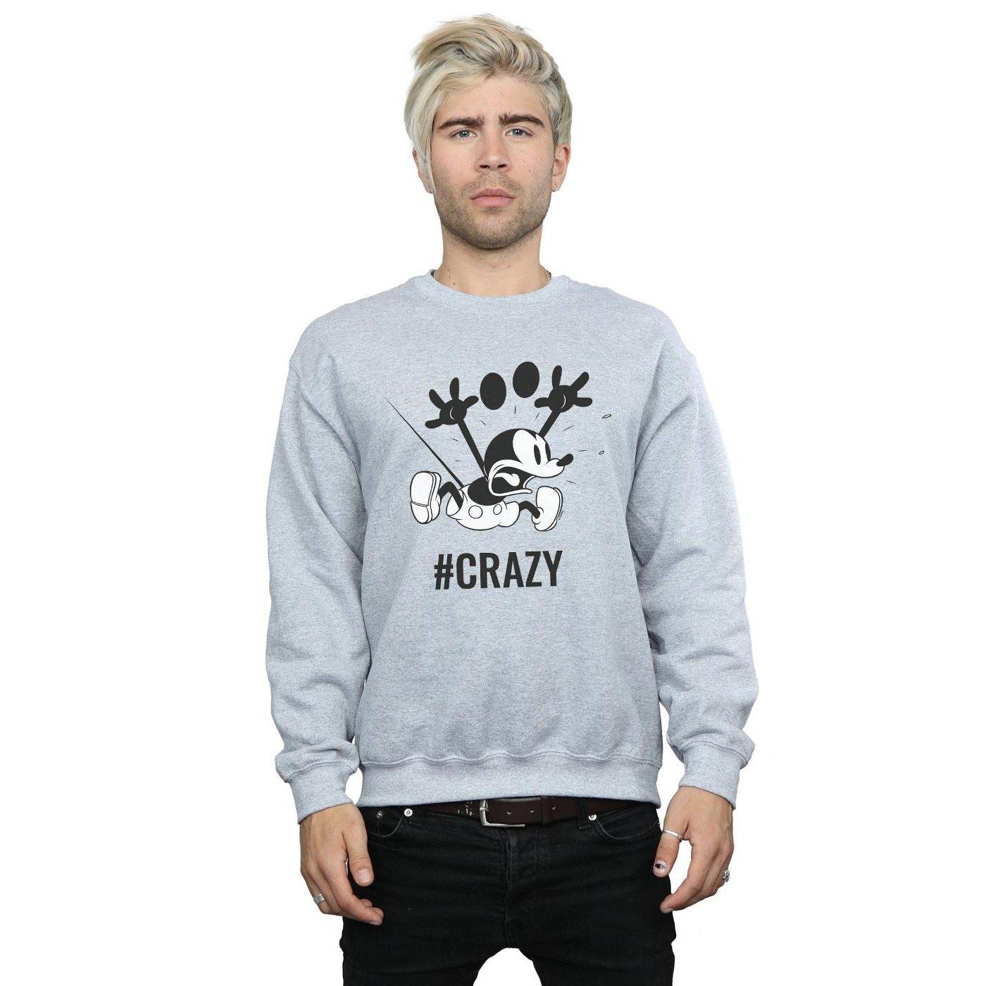 Disney  #Crazy Sweatshirt 