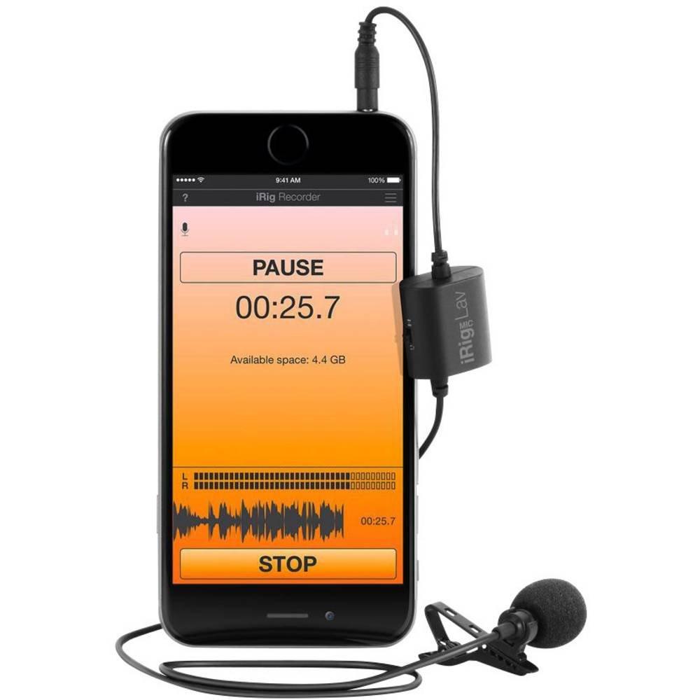 IK Multimedia  MIC LAV a clip Lavalier Microfono vocale Tipo di trasmissione (dettaglio):Cablato incl. morsetto 