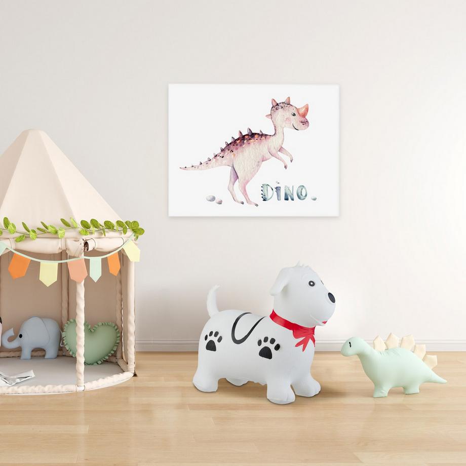 Northix  Springender Hund mit Leine 