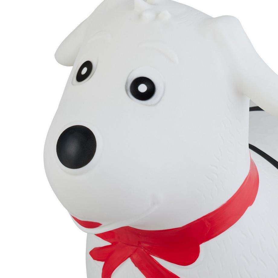 Northix  Springender Hund mit Leine 