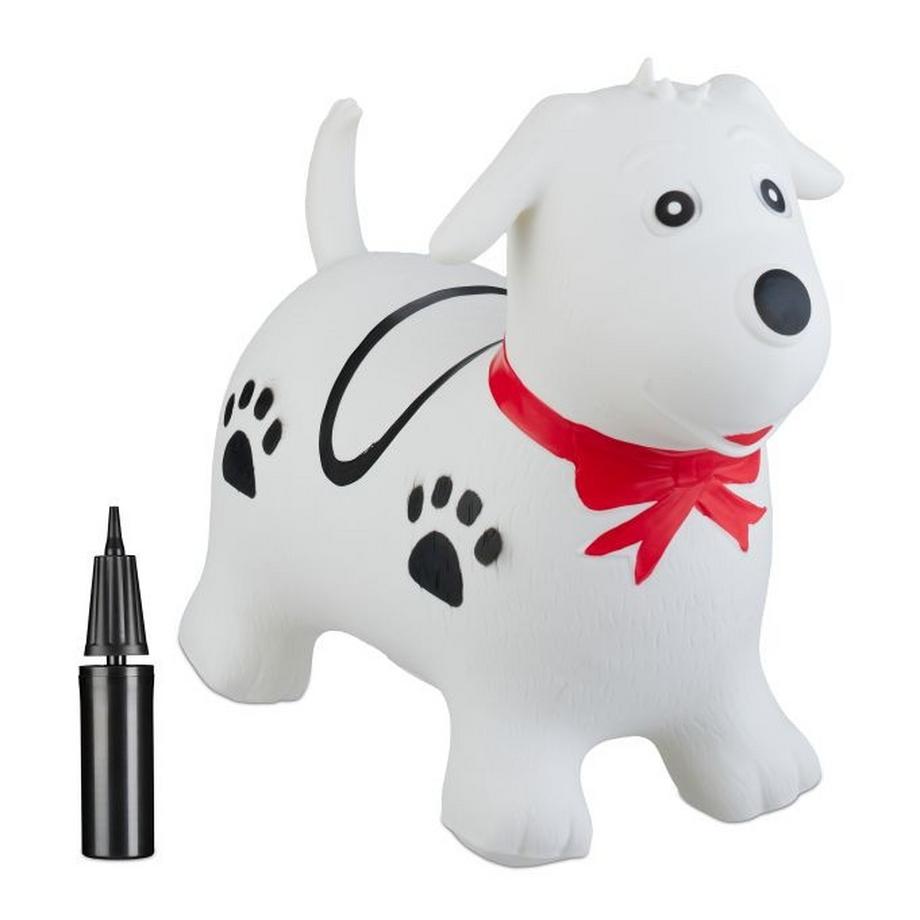 Northix  Springender Hund mit Leine 