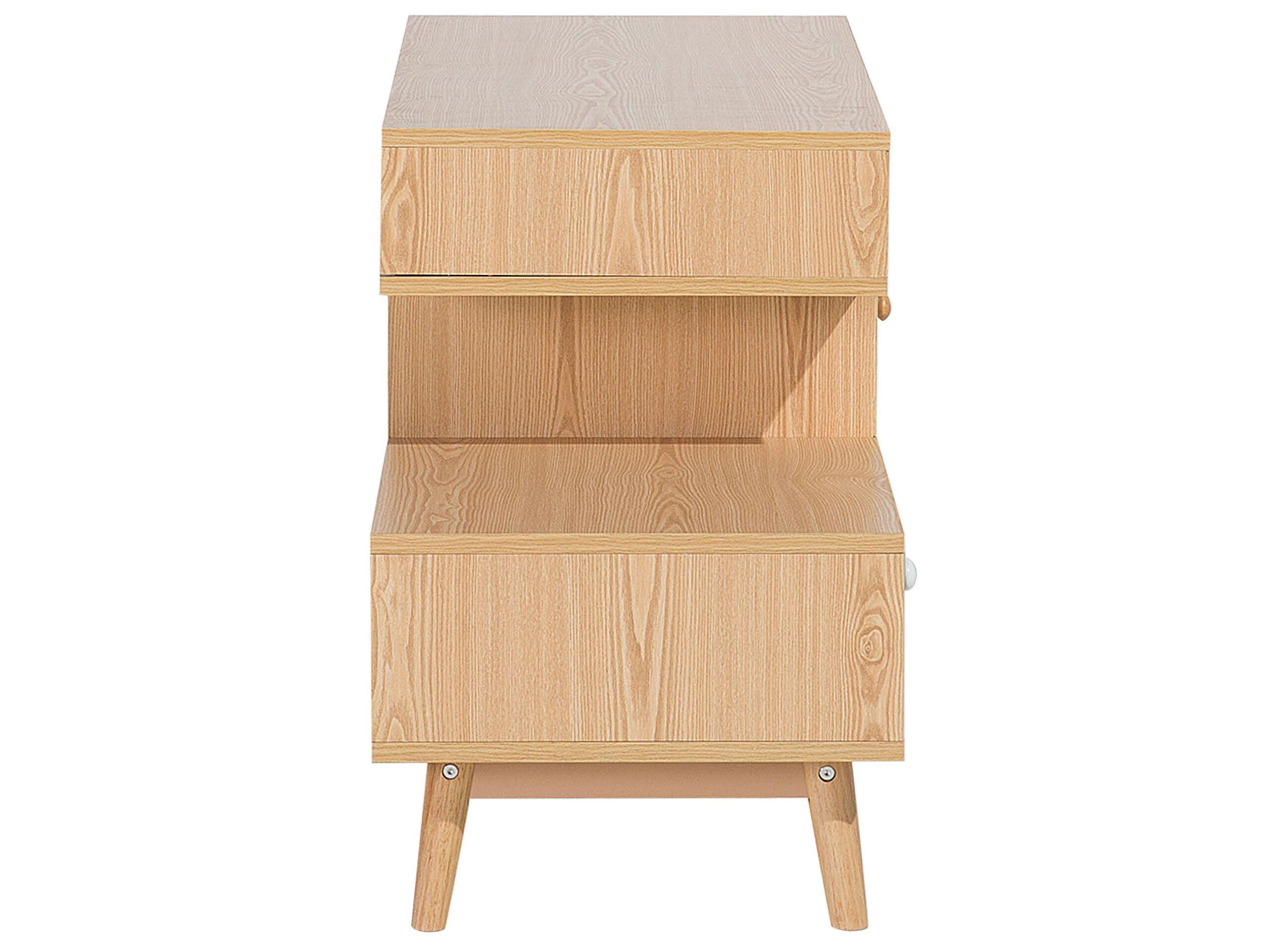 Beliani Cassettiera 4 cassetti en Truciolato Retrò IRVINE  