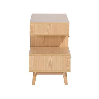 Beliani Cassettiera 4 cassetti en Truciolato Retrò IRVINE  