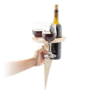 InnovaGoods Table à vin portable pour l'extérieur  