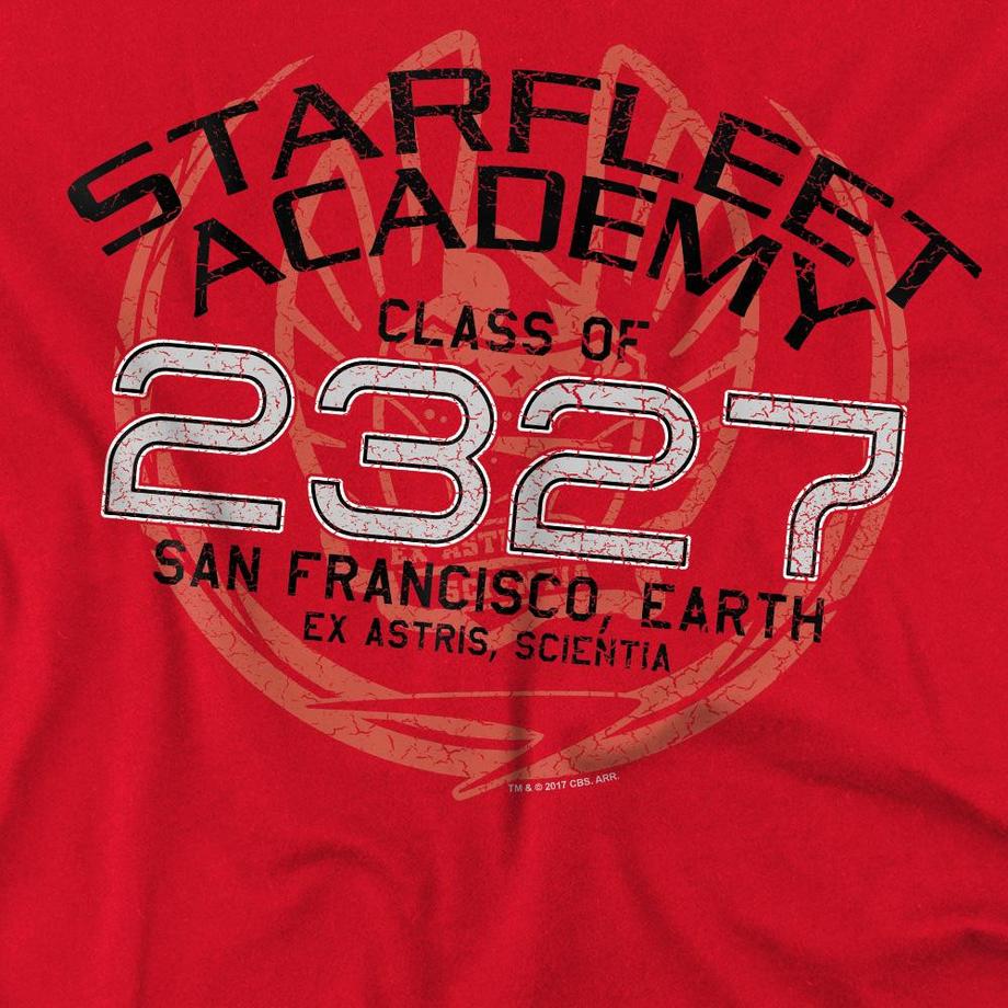 Star Trek Starfleet Academy Class of 2327 Graduation T-Shirt  