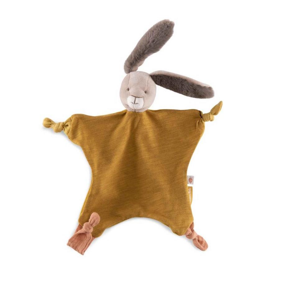 Moulin Roty  Doudou lapin ocre, Trois Petits Lapins, Moulin Roty 