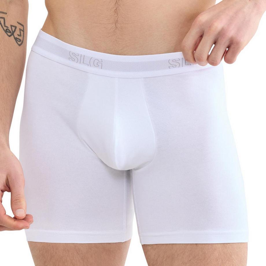 sloggi SLG Base Boxer lunghi confezione da 4  