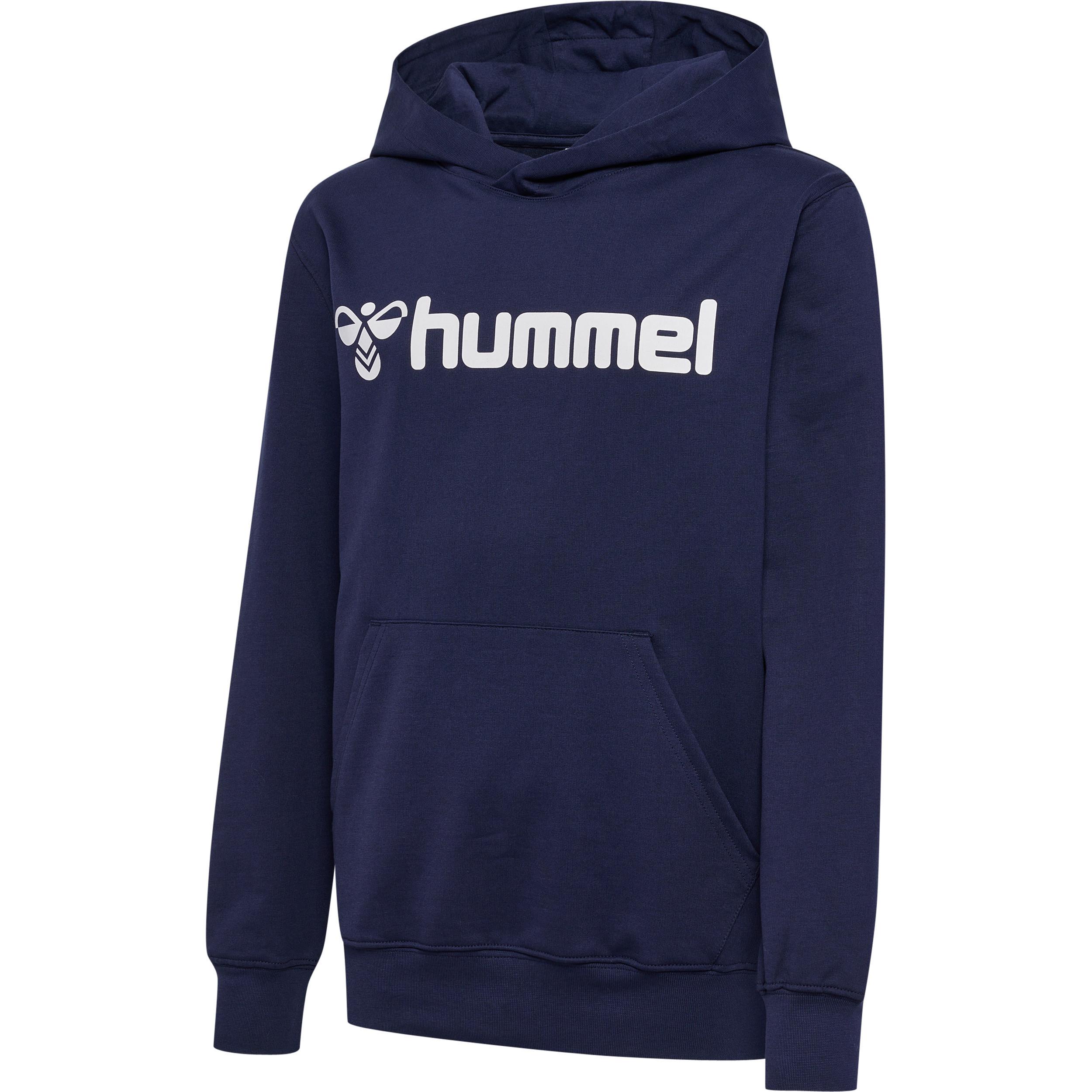 Hummel  felpa con cappuccio per bambini go 2.0 logo 