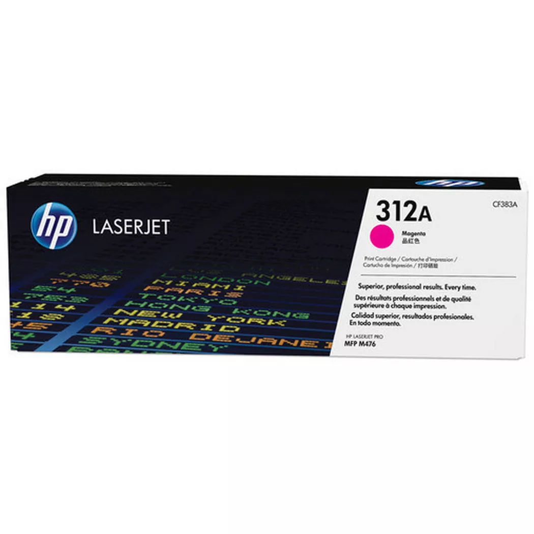 Hewlett-Packard – HP Toner-Modul 312A magenta CF383A Color LJ Pro M476 2700 S., One Size