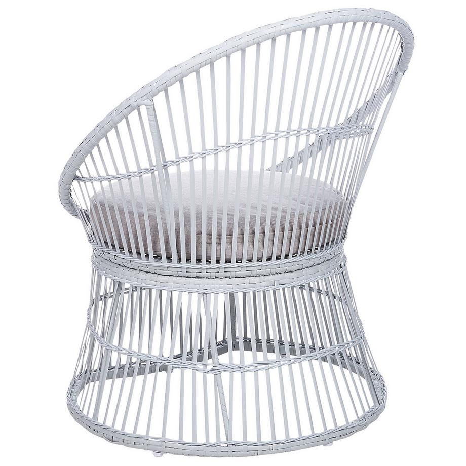 Beliani Bistro Set aus PE Rattan  MESYNA  