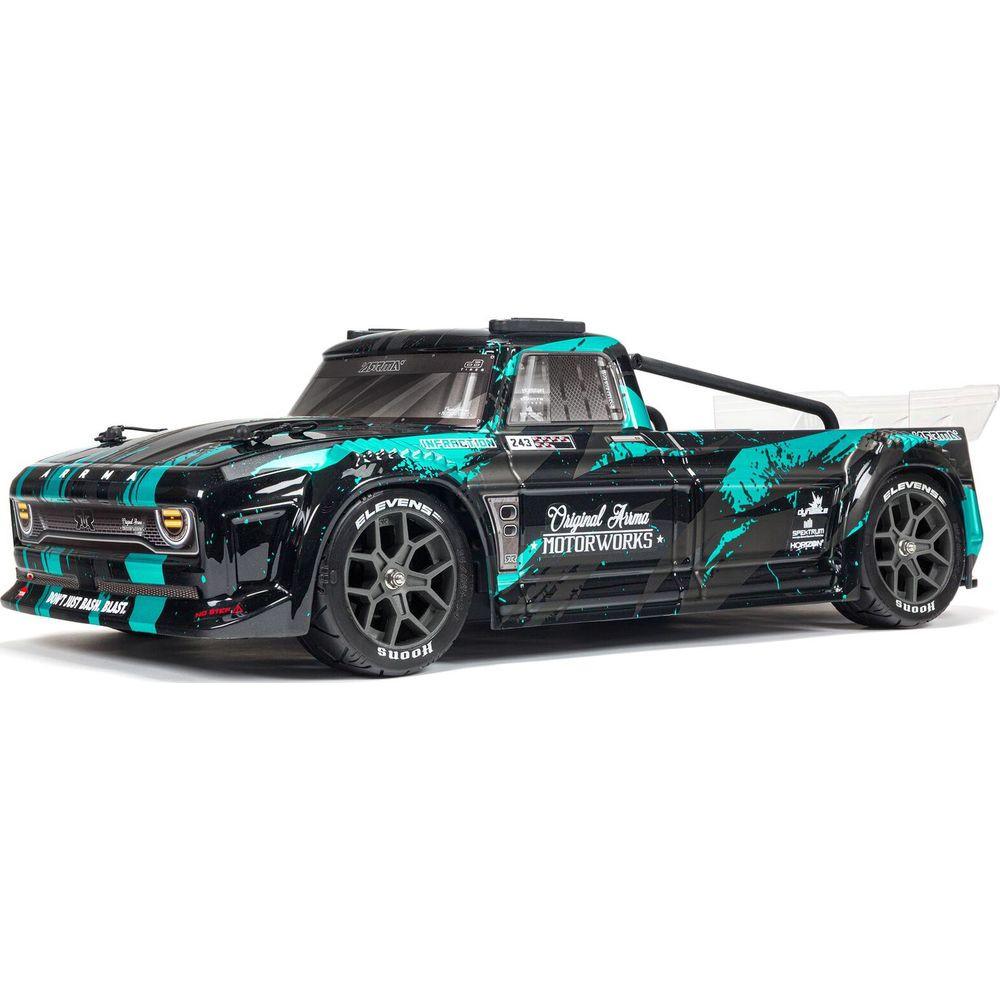 Arrma  Race Truck Infraction BLX 3S, Türkis 1:8, ARTR 