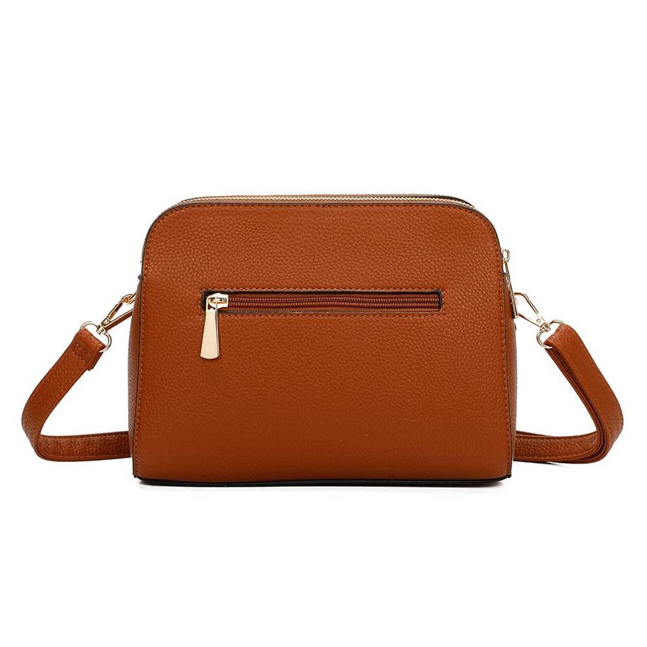 Only-bags.store Solide PU Leder Umhängetasche  