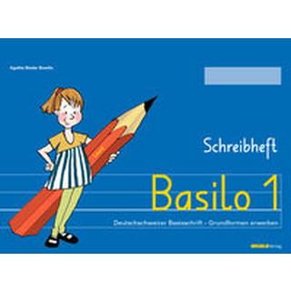 Basilo 1 - Schreibheft Bieder Boerlin, Agathe; Bromundt, Corinne (Illustrationen) Couverture rigide 