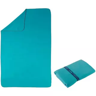 NABAIJI Serviette de bain microfibre bleu taille XL 110 x 175 cm  Bleu