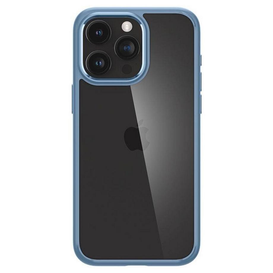 Coque Hybride Spigen iPhone 15 Pro Max Crystal – Bleu Sierra