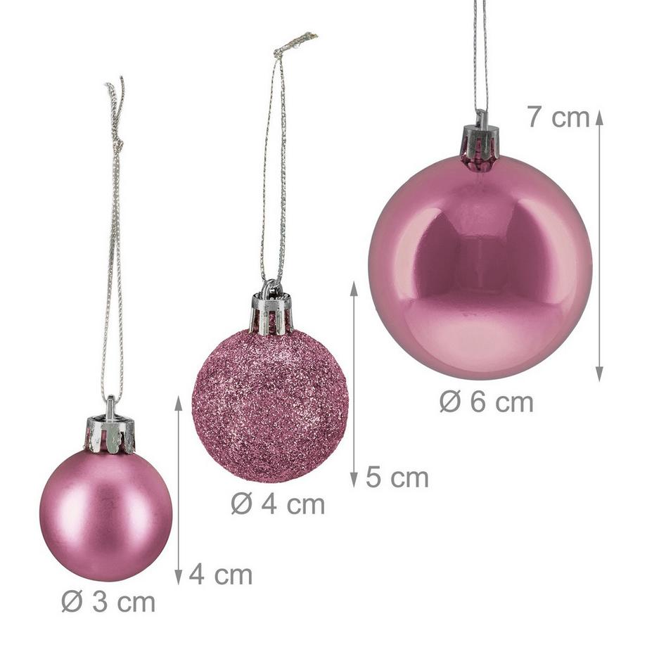 Northix Set di palline per l'albero di Natale  