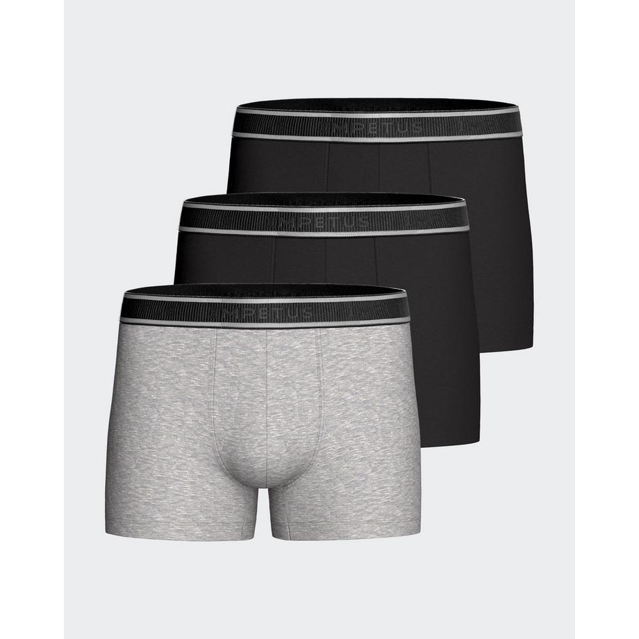 Lot de 3 Boxers en coton élasthanne