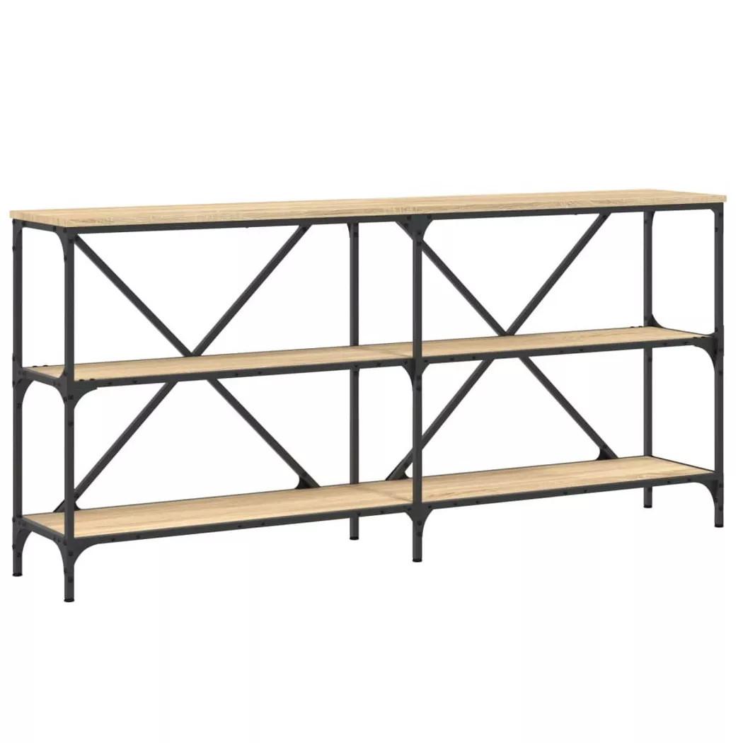 VidaXL - Table console bois d'ingénierie, One Size, Marron