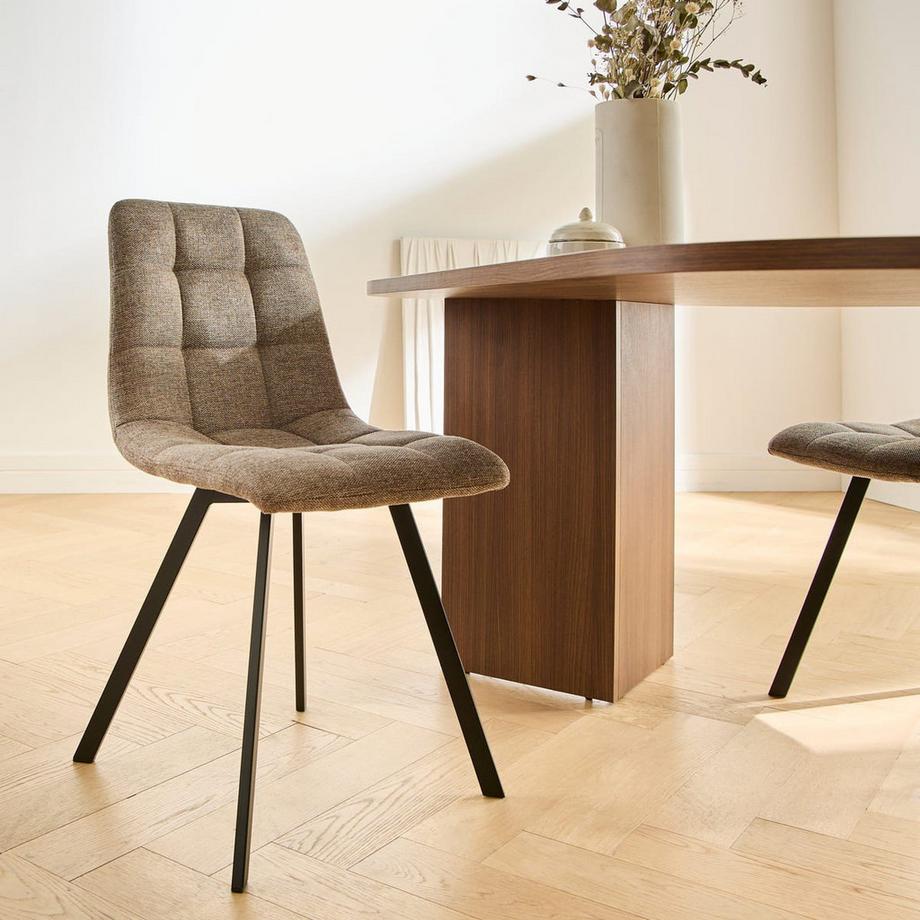 Calicosy Lot de 4 chaises CHILLI  