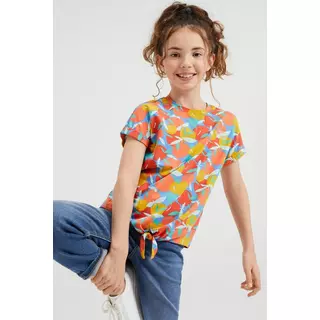 WE Fashion Mädchen-T-Shirt mit Muster  Multicolor