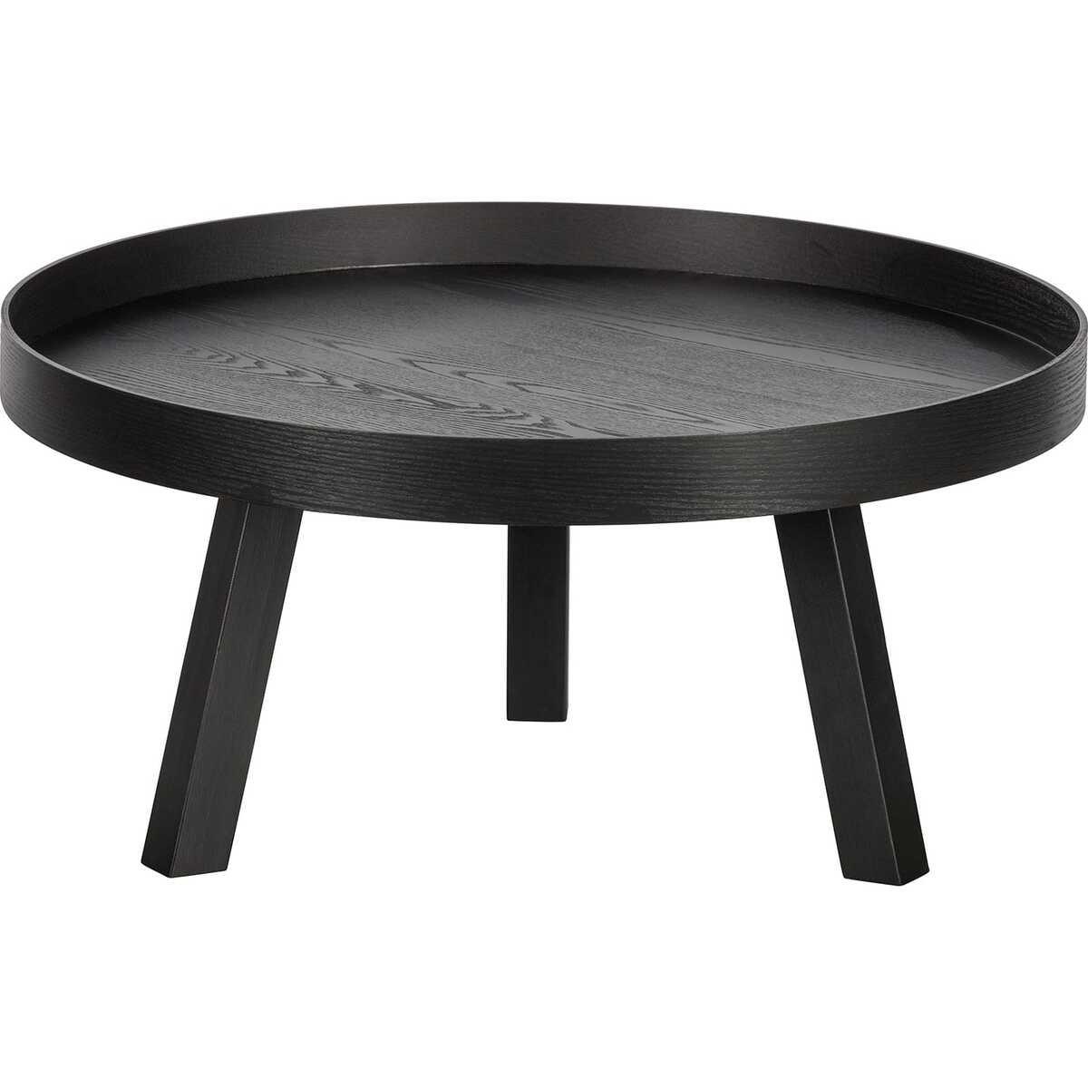 mutoni Tavolino Beira nero 76x76  