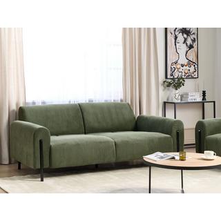 Beliani 3 Sitzer Sofa aus Cord Modern ASKIM  