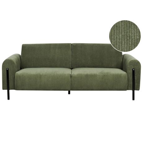 Beliani 3 Sitzer Sofa aus Cord Modern ASKIM  