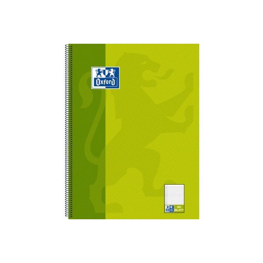 OXFORD Collegeblock A4+ 100050357 liniert, 90g 80 Blatt