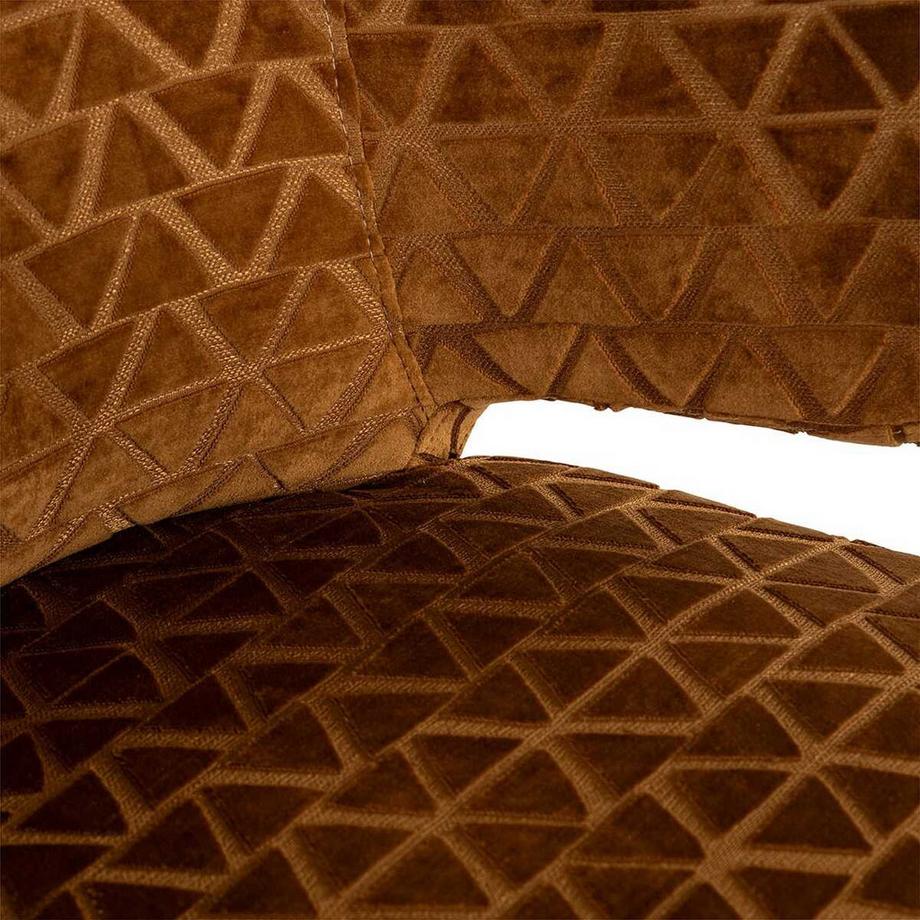 mutoni Barstuhl Indigo gold triangle  