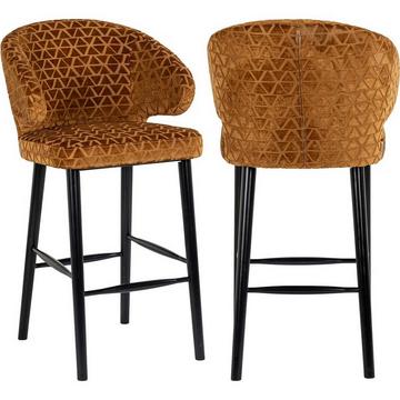 Barstuhl Indigo gold triangle