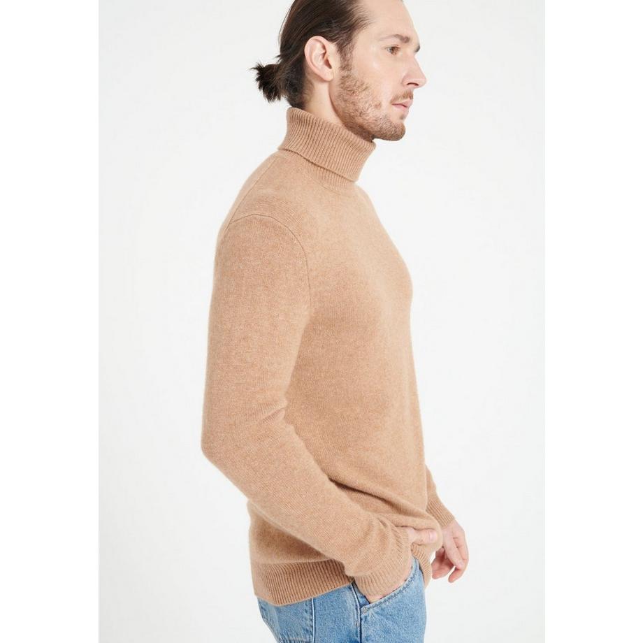 Studio Cashmere8 LUKE 15 Pull col roulé 4 fils Cachemire  