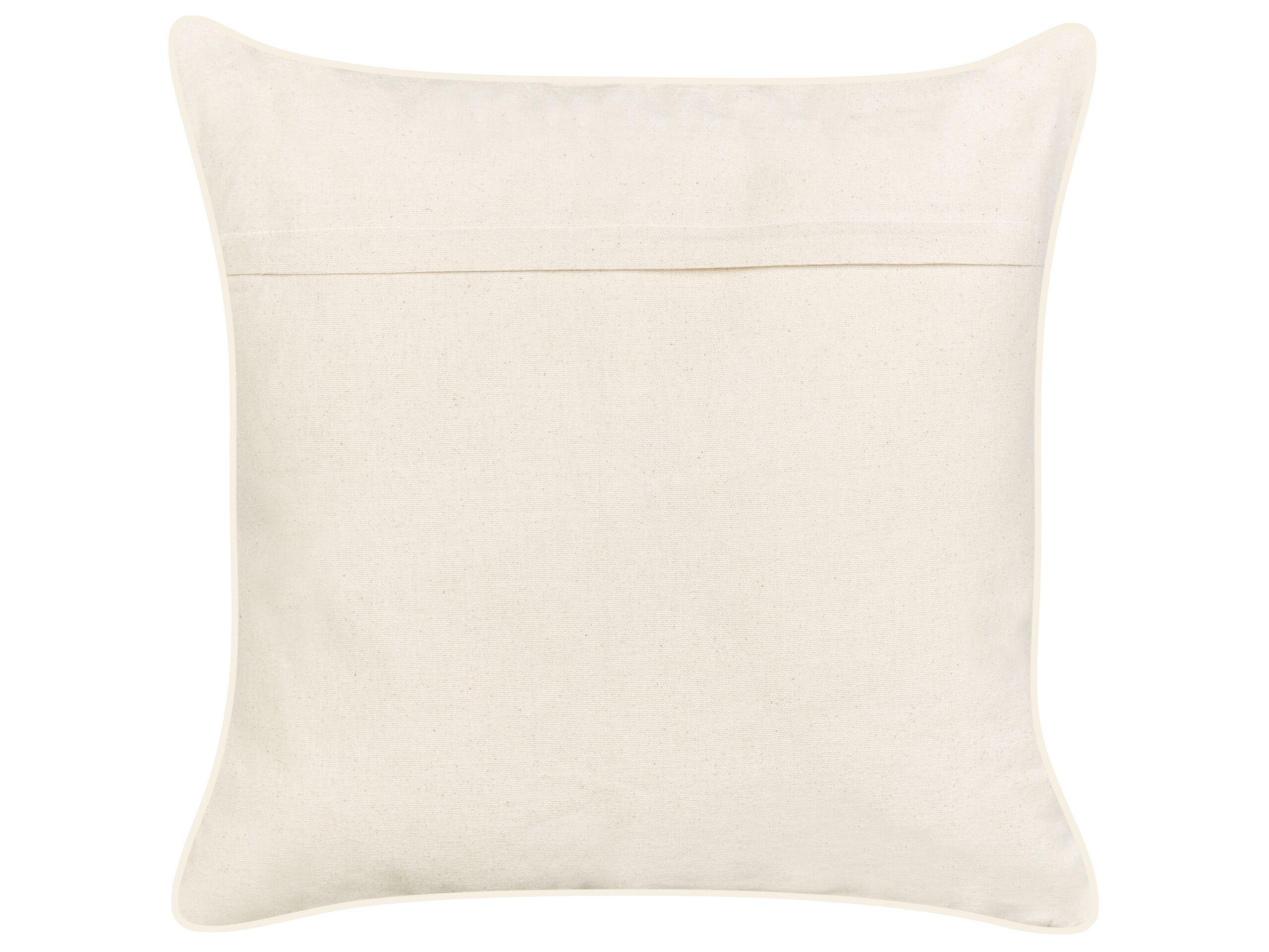 Beliani Coussin en Lin Moderne ACROPORA  