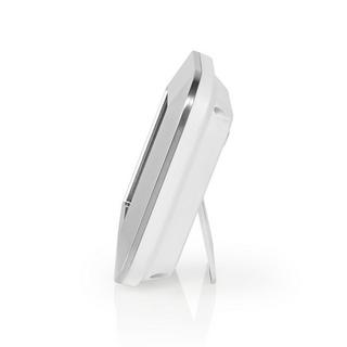 Nedis  Thermometer | Silber / Weiß | Kunststoff | Digitaler Bildschirm 