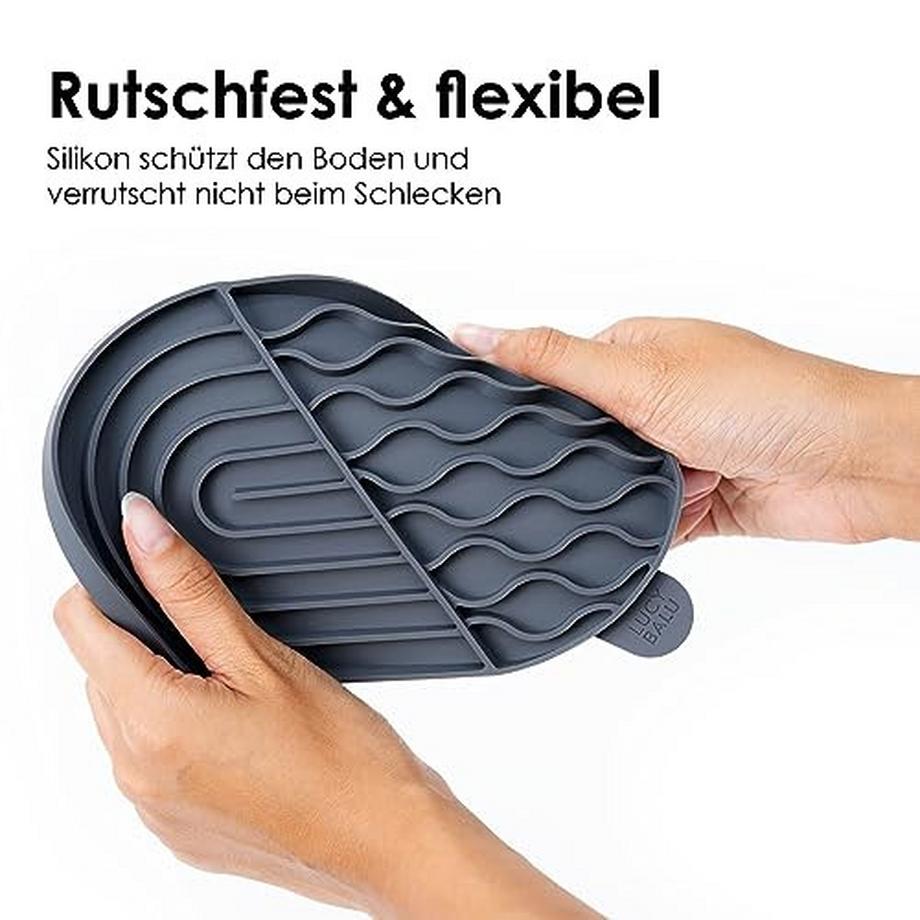 Alopini  Lecken Matte für Katzen | Katze lecken Matte | Slow Feeder für Katzen | Lebensmittelqualität 