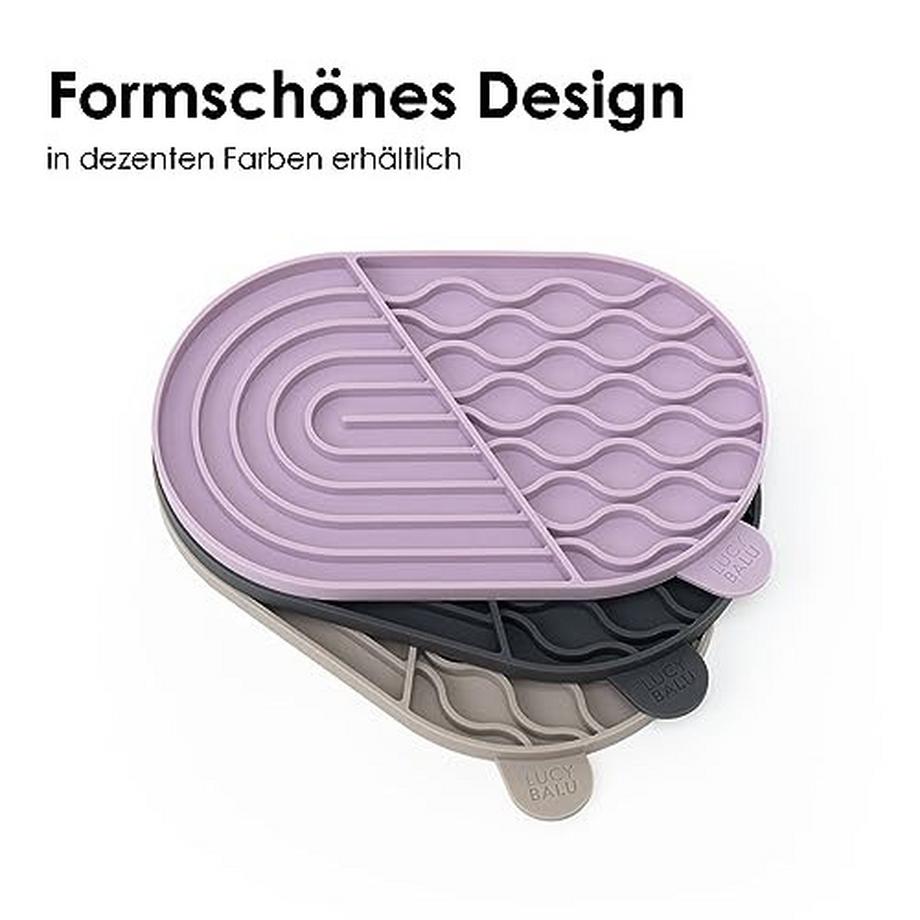 Alopini  Lecken Matte für Katzen | Katze lecken Matte | Slow Feeder für Katzen | Lebensmittelqualität 