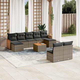 VidaXL Garten sofagarnitur poly-rattan  