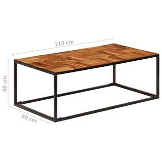 VidaXL Table basse bois d'acacia  