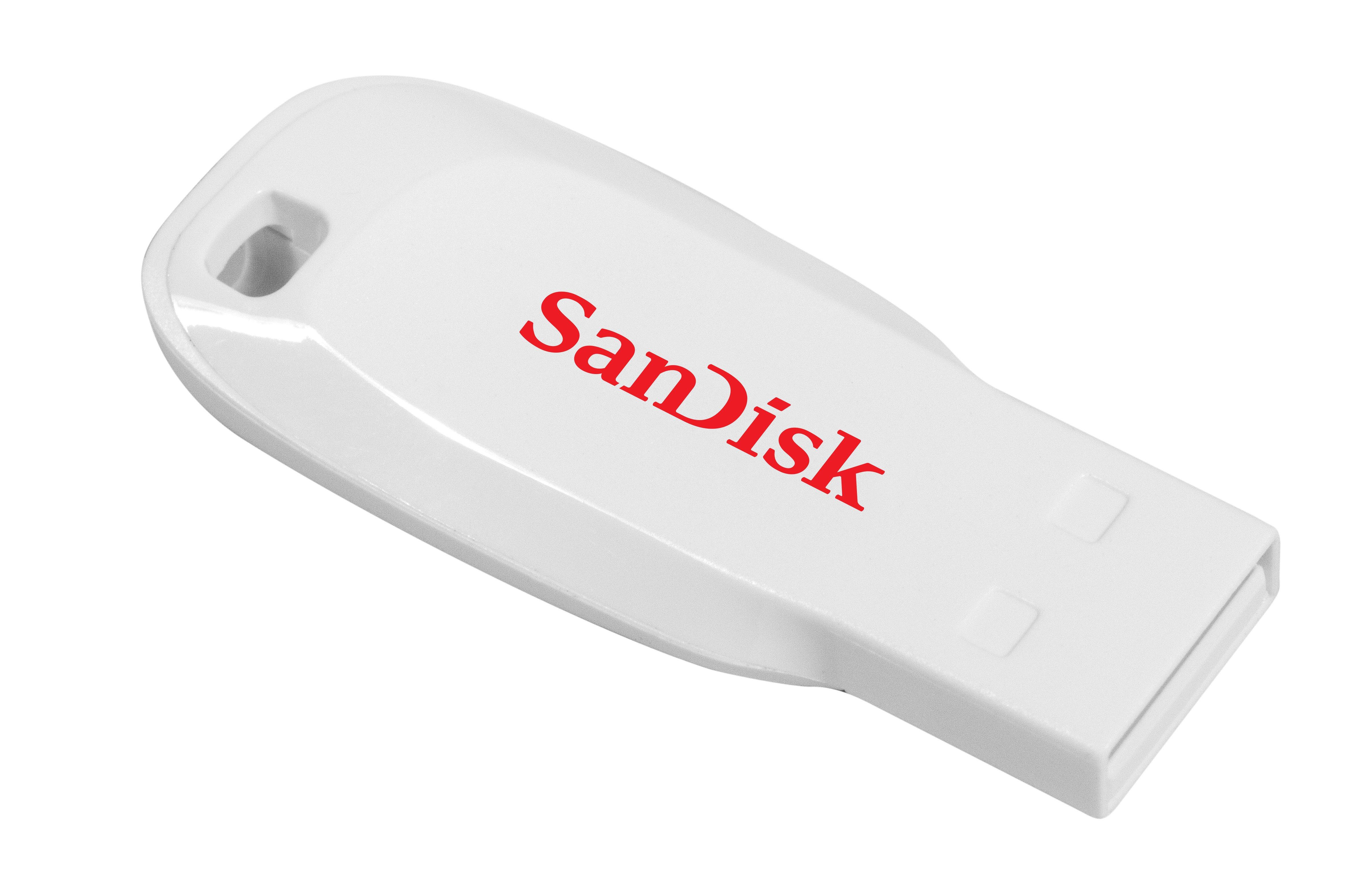 SanDisk  SanDisk Cruzer Blade USB-Stick 16 GB USB Typ-A 2.0 Weiß 