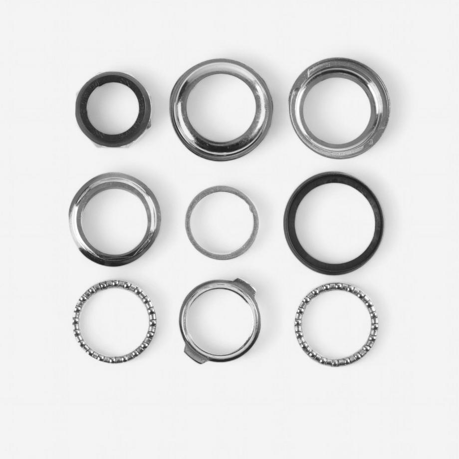 BTWIN  Jeu de direction fileté 1 1/8 pouce acier 