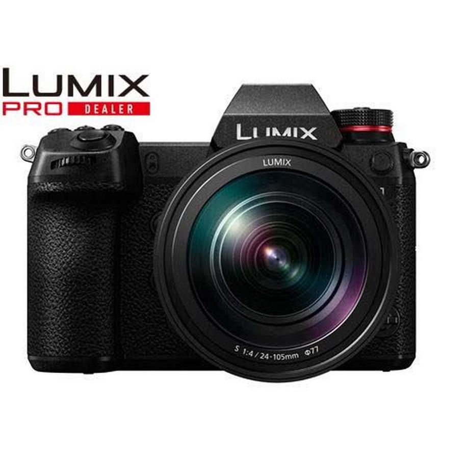 Panasonic  Panasonic Lumix S1 + S 24-105mm F4 MACRO O.I.S. MILC 24,2 MP CMOS 6000 x 4000 Pixel Nero 