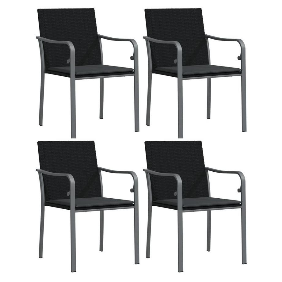 VidaXL set da pranzo da giardino Polirattan  