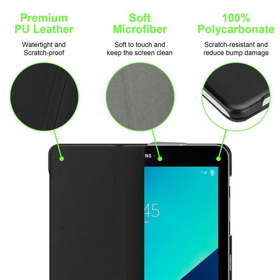 Cadorabo  Tablet Hülle für Samsung Galaxy Tab S3 Ultra Dünne mit Auto Wake Up 
