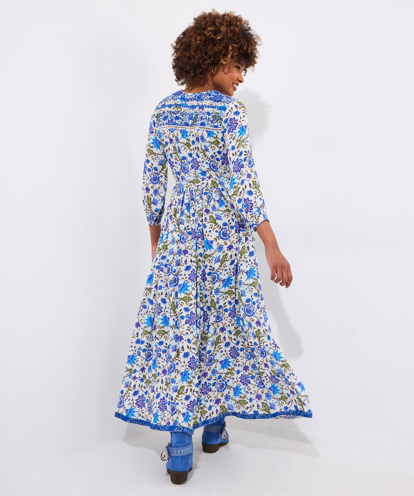 Joe Browns  Florales Maxikleid mit Pailletten 