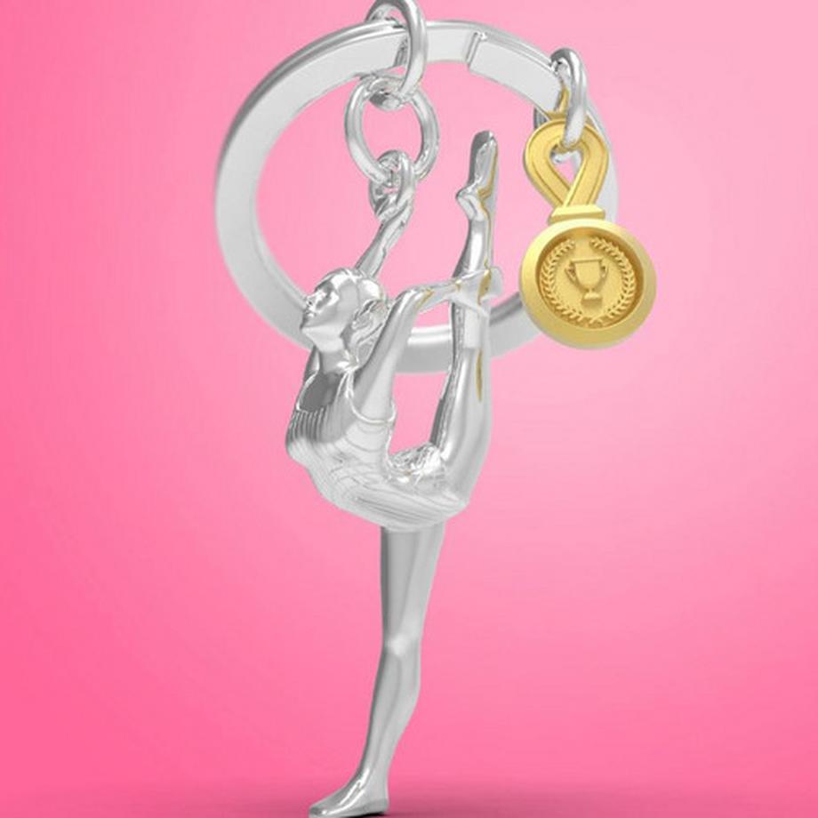 MTM Gifts  Schlüsselanhänger Turnerin 