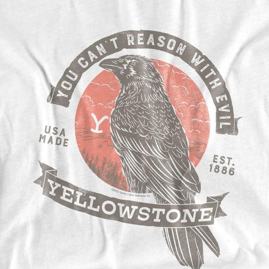 Yellowstone Maglietta Stampa Evil  