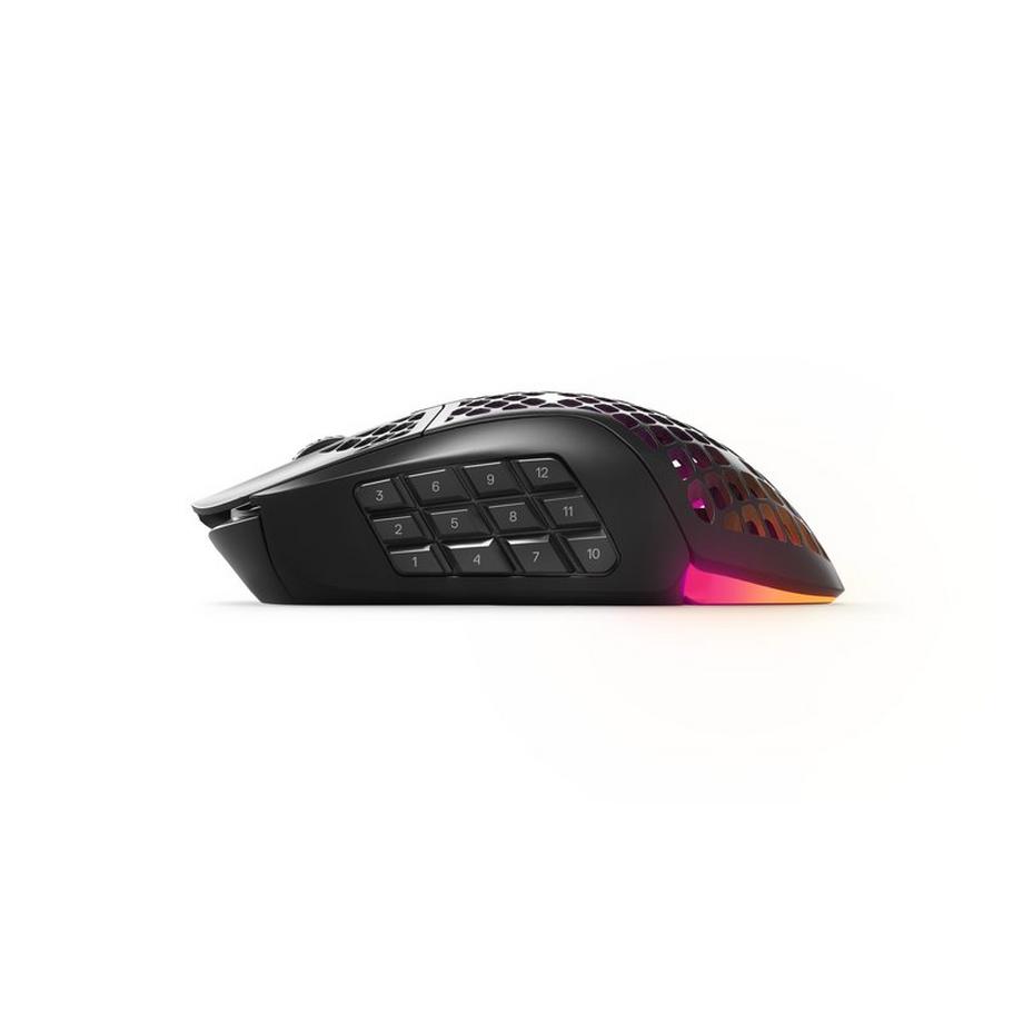 steelseries  Aerox 9 mouse Ambidestro RF senza fili + Bluetooth Ottico 18000 DPI 