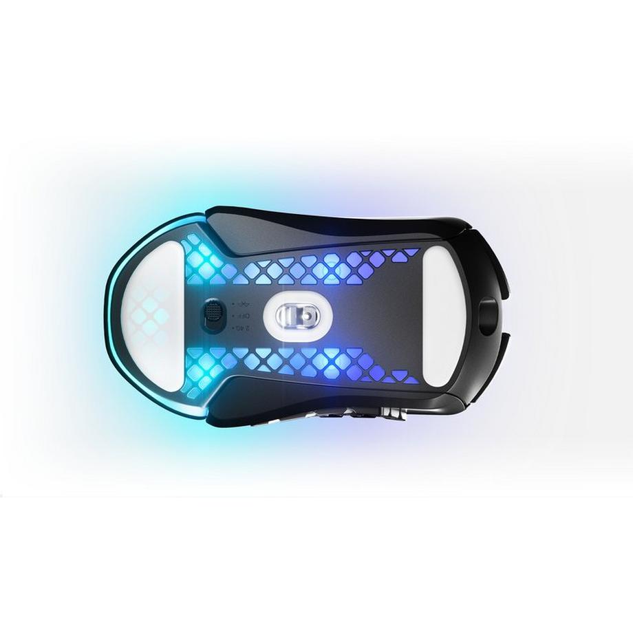 steelseries  Aerox 9 mouse Ambidestro RF senza fili + Bluetooth Ottico 18000 DPI 