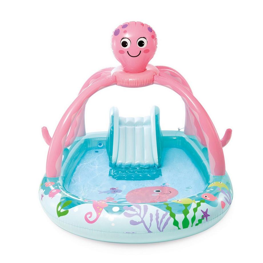 B2X  Aufblasbarer Spielplatz mit fröhlichem Oktopus 