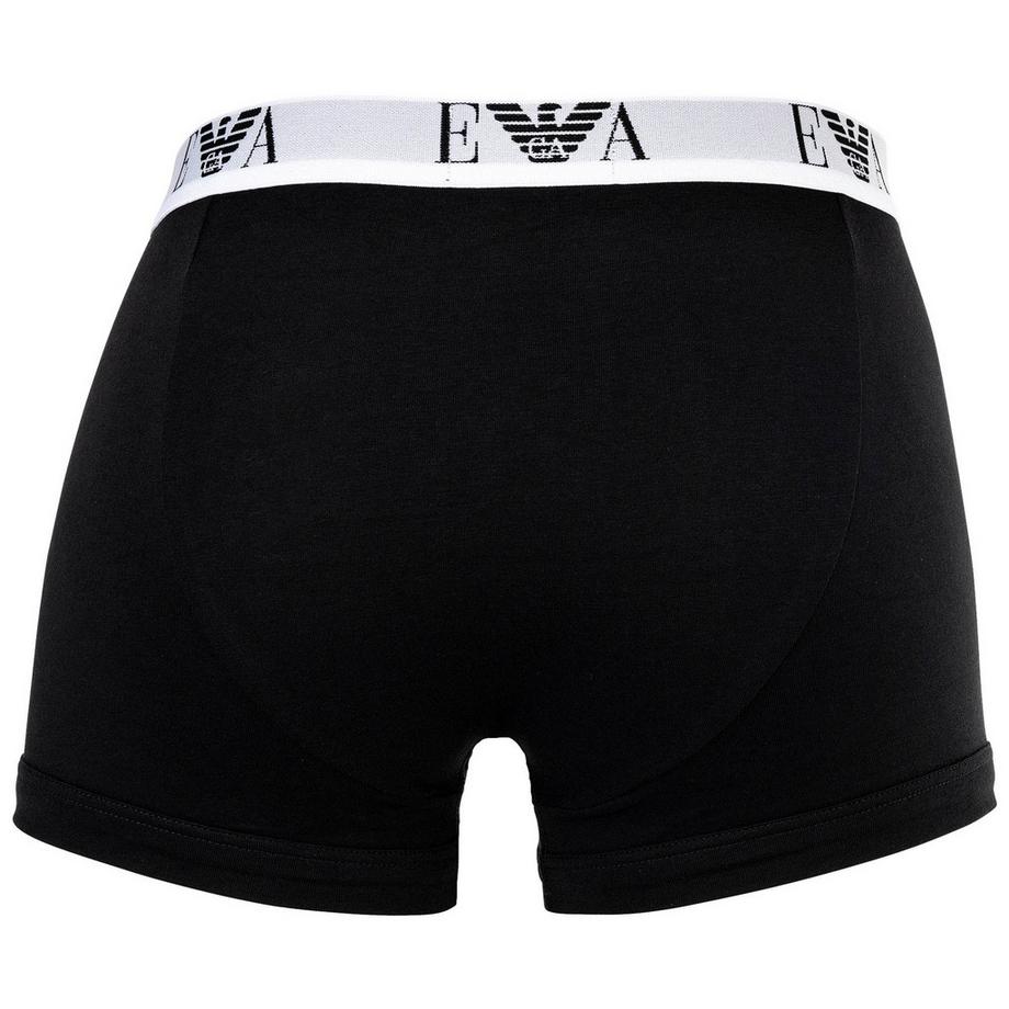 EMPORIO ARMANI Bold Monogram Boxer Aderenti Confezione da 3  