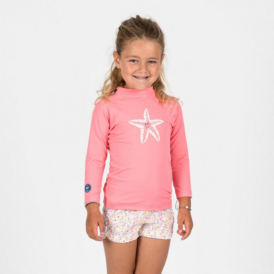 Schwimmhose Kinder Print Blumen Polyester